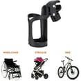 ISSYZONE 2 Pack Cup Holder Universal Drink Holder For Wheelchair Walker Rollator Bike Stroller