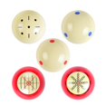 thumbnail image 1 of Billiards Cue Ball Practice Training Artifact Practice Balls With Standard Lines And Dots Suitable For American Eight Ball, 1 of 5