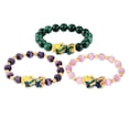thumbnail image 1 of Paquete de 3 amulèto chino Feng Shui Salvador pulsera de moda para mujeres hombres, 1 of 10