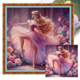 thumbnail image 1 of Kit Punto Cruz Con Bordado Hilo Algodón Ecológico 18 Quilates Princesa Jasmine (4), 1 of 9
