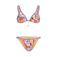 thumbnail image 3 of Fulorrnie Sexy Bikini for Women Thong Bathing Suits Retro Boho Style 2 Piece Swimsuits, 3 of 4