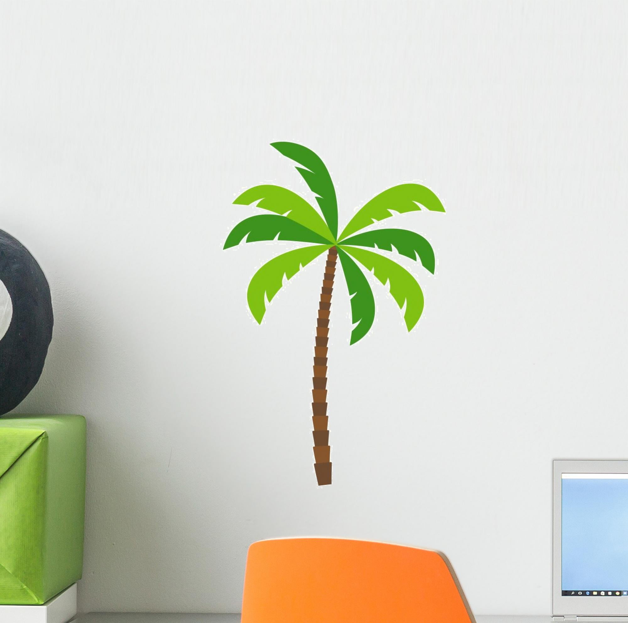 Coconut Palm Tree Home Room Wall Decor Removable Wall Stickers Decal Decorations