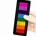 thumbnail image 4 of 8-Color Long Strip Bubble Box Finger Painting Ink Pad for Kids DIY and Palm Art, 4 of 6