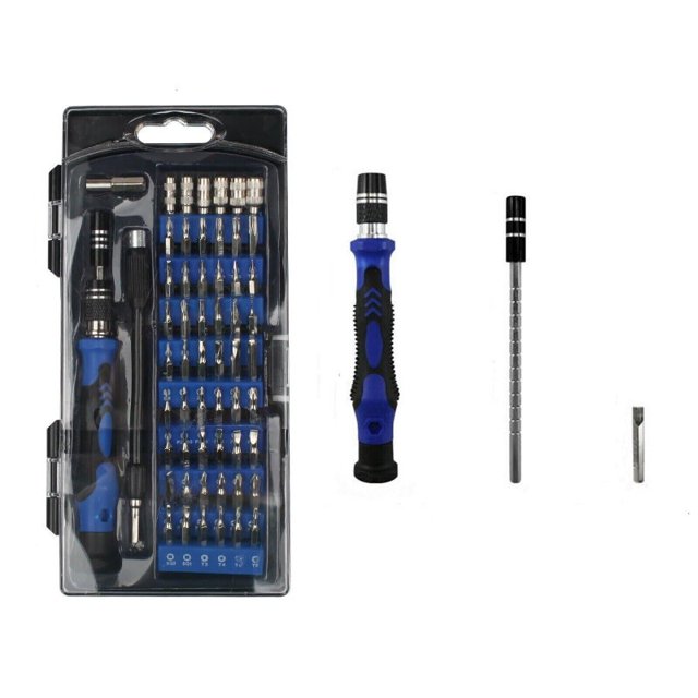 General 60-in-1 Portable Computer Repair Kit Precision Screwdriver Tool for Laptops Mobile Phones Blue