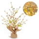thumbnail image 4 of Árbol decorativo de huevo de Pascua con luz LED - Adorno de mesa de plástico verde rosa | Decoración de Navidad de Pascua de 18,1x3,1x3,1 pulgadas | Centro de mesa festivo LED brillante para, 4 of 7