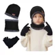 thumbnail image 1 of 3en1 Gorro Bufanda Guantes Tejido Para Niños Frio Invierno, 1 of 7