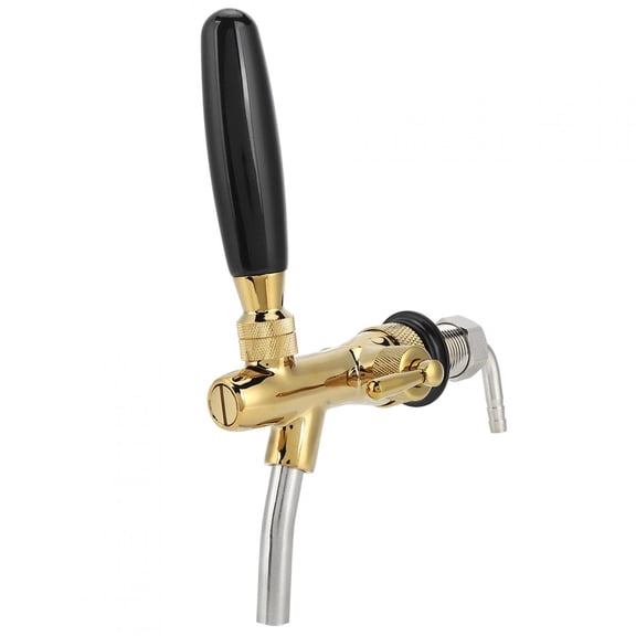 G5/8 Thread Adjustable Beer Tap Faucet Brass Stainless Steel Equipment for Home Bar Restaurants