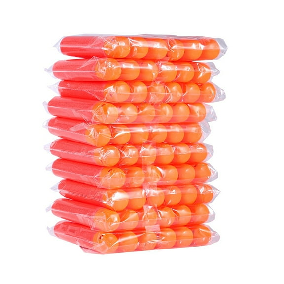 ACOUTO Sponge Round  Soft Bullets, Refillable Mega Sponge EVA Round  Soft Bullets Refill Darts