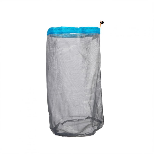 Saco de malla, saco de malla ultraligero con cordón, bolso de malla para acampar, compacto y ligero