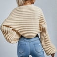 thumbnail image 3 of Women's Cardigan Sweaters 2023 Fall Oversized Open Front Button V Neck Lightweight Cardigans Knit Outerwear Oversized Cardigans for Women Womens plus Size Open Front Sweaters plus Size Sweater for, 3 of 8