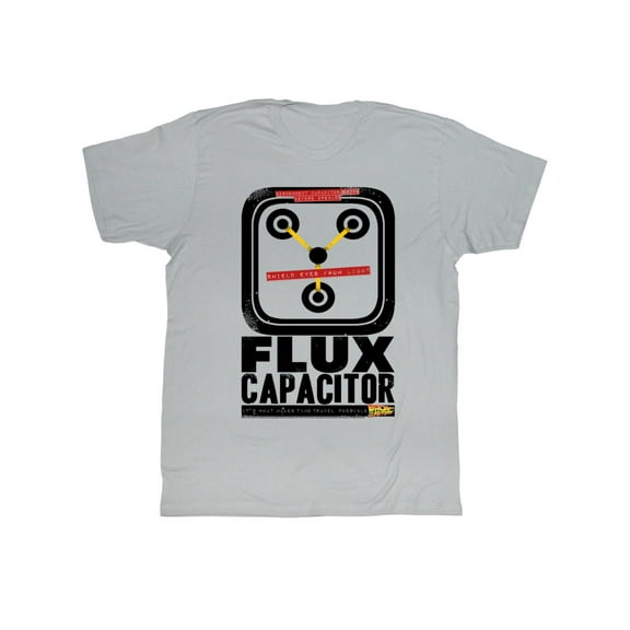 Back To The Future Fluxin Gray Heather Adult T-Shirt 4Xl