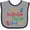 Heather and Black, variant on Inktastic Mamaw and Papaw Love Me Boys or Girls Baby Bib
