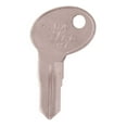 thumbnail image 3 of Kaba Ilco Corp. File Cabinet Replacement Key BAU2 - Nickel Plated - 10 Pack, Silver, 3 of 5