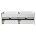 Fresca Largo Gray Oak Modern Double Sink Bathroom Cabinet - Walmart.com