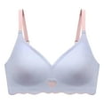 thumbnail image 1 of Mashaouyo 2025 Bra Women Clearance Back Button Shaping Cup Adjustable Shoulder Strap Large Size Underwire Bra, 1 of 3