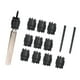 thumbnail image 3 of 13 brocas de corte para soldadura por puntos rotativas de doble cara, negras, de 3/8 de pulgada 13 piezas, 3 of 5