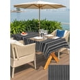 thumbnail image 5 of Outdoor Tablecloth with Umbrella Hole for Patio/Picnic/Party/Camping, Vintage Black Waterproof Table Cloth Rectangle Table Cover Washable, Country Farmhouse Plants Tree Pattern (52"x 70"), 5 of 8