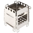 thumbnail image 1 of Poêle Pliant, Poêle de Camping Pliant Portable en Acier Inoxydable Construit pour la Précision, 1 of 14