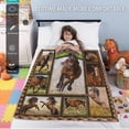 thumbnail image 2 of Beagle Blanket for Women Men Kids, Beagle Gifts for Beagle Dog Lover, Soft Cozy Bed Blanket Lightweight Blankets and Throws for Sofa, 2 of 6