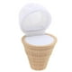 thumbnail image 5 of Bonita caja de regalo con forma de cono de helado suave para joyería, regalo para boda, baby shower, recuerdo, 2 colores, 5 of 5