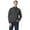 Charcoal, variant on Bass & Co Men's Twill 1/4 Zip, Sizes S-3XL