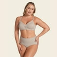 thumbnail image 5 of Leonisa Women's Perfect Fit High Waisted Seamless Hipster Panty, Light Brown M, 5 of 9