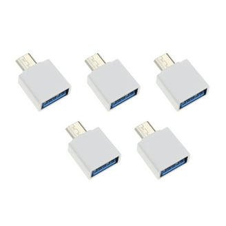 Inline USB adapter - USB 2.0 - USB-C mannelijk naar Micro-USB vrouweli