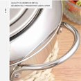 thumbnail image 3 of Deep Fryer Pot Japanese Tempura Deep Fryer Stainless Steel Small Frying Pot with Thermometer & Oil Filtration, 3 of 5