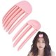 thumbnail image 1 of Paquete de 2 peines para peinar que dan forma al viento para flequillo esponjoso para dar volumen y rizos sin calor Herramienta para el cabello esponjoso Pinzas para levantar la raíz del cabello sin r, 1 of 5