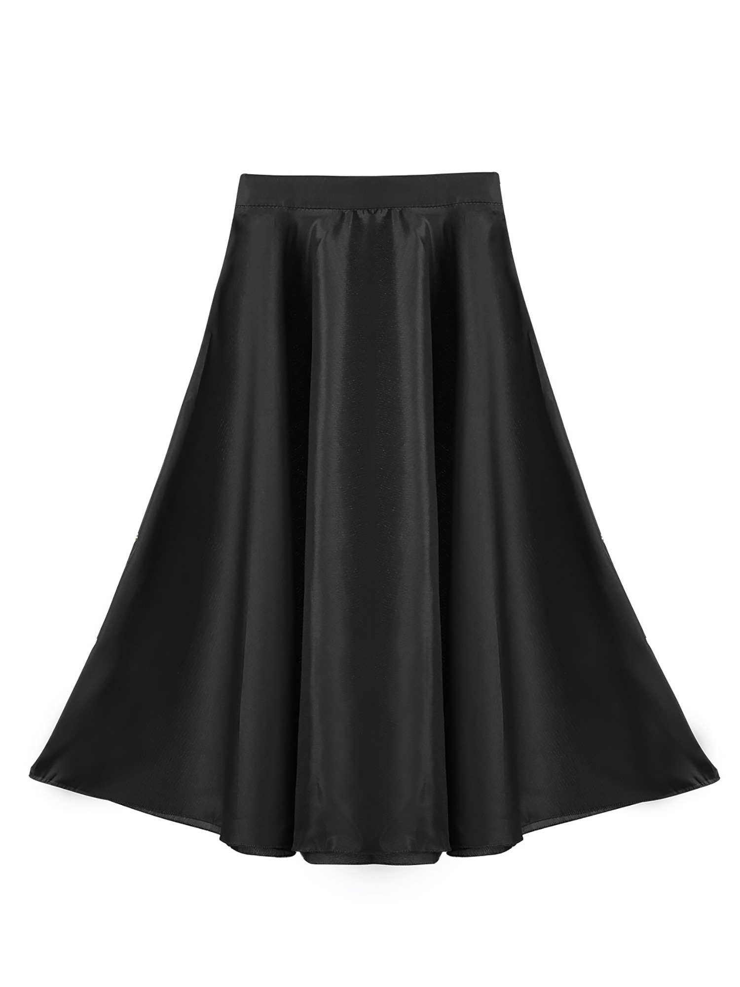 renvena Kids Girls Vintage Full Circle Long Skirt Liturgical Praise