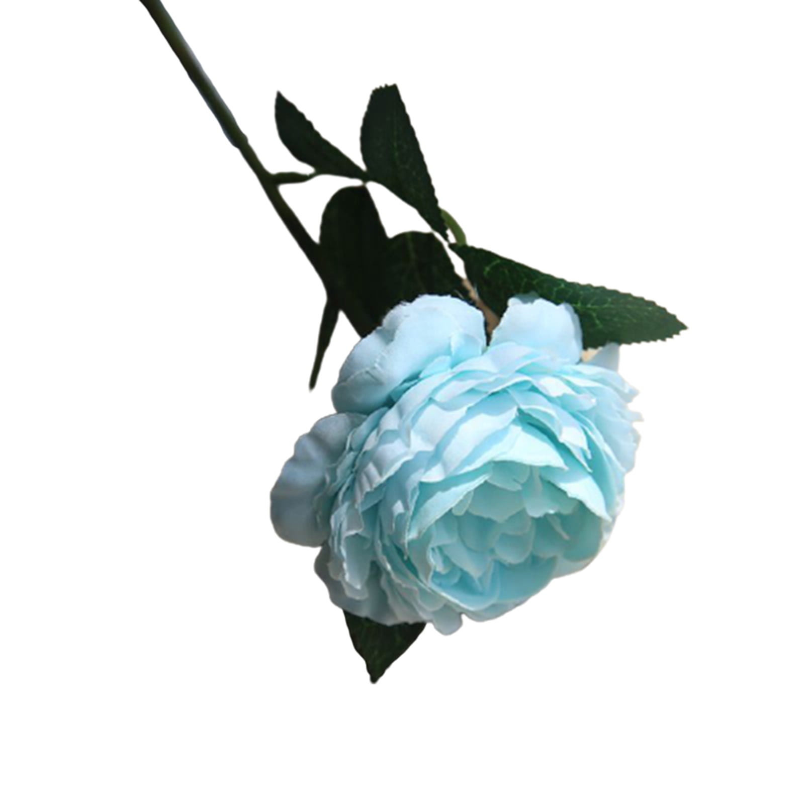 2/5Pcs Artificial Fake Flower Silk Rose 9cm Peony Heads Bulk Wedding Home Decor 