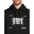 thumbnail image 4 of No Boundaries Men's and Big Men's Graphic Hoodie Sweatshirt, Sizes XS-5XL, 4 of 5
