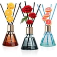 thumbnail image 1 of Rose Grapefruit Reed Diffusers with 16 Fiber Sticks,200ml Scent Diffuser for Bedroom Bathroom Living Room,Last Up 60 Days, 1 of 7