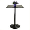 thumbnail image 2 of Obsidian Counter-Height Square Dining Table, Black, 2 of 4