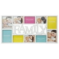 thumbnail image 1 of Northlight Rectangular “Family" Wall Collage Photo Frame - 28.75" - White, 1 of 6