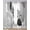 Gray, variant on Brown Boho Geometric Sheer Curtains 84 Inch Length 2 Panels Set for Living Room/Bedroom, Country Retro Abstract Lines Leaves Kitchen Curtains Grommet Semi-Sheer Curtains Window Treatments 42"x84"x2