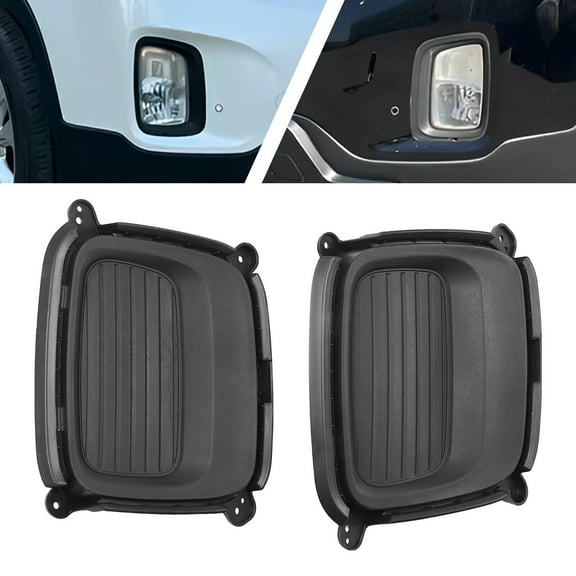 TFCFL Pair Fog Light Cover Left & Right Side For 2014-2015 Kia Sorento Fog Lamp Shade Cap