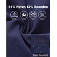 thumbnail image 5 of Women's Cargo Hiking Shorts for Camping Travel Outdoor Athletic with Zipper Pockets Quick Dry Water Resistant Summe navy blue XL, 5 of 7
