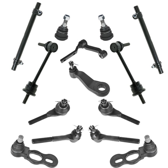 TRQ 14 Piece Complete Suspension Steering Kit for 98-02 Ford Lincoln Mercury PSA58695
