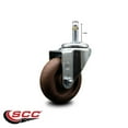 thumbnail image 2 of 3.5 High Temp Glass Filled Nylon Wheel Swivel 7/16 Inch Grip Ring Stem Caster, 2 of 2