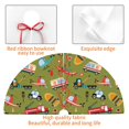 thumbnail image 4 of Yiaed Transportation Prints Print Christmas Tree Skirt , Tree SkirtsTree Mat for Christmas Winter Holiday Indoor Decorations-48", 4 of 7
