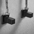 thumbnail image 4 of Valve Black Water Shut Off Valve 1/2 Inch Brass Wall-Mounted Balcony Faucet, 4 of 9