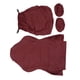 thumbnail image 2 of Funda Para Silla De Ordenador, Funda Elástica Para Silla De Piel Sintética Negra Hermosa Práctica Para Sillón ANGGREK No, 2 of 7