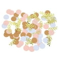 thumbnail image 4 of Worgeous Confetti Decorations Round Leaf Paper 1 Set 4.5x1.8cm, 4 of 8