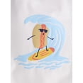 thumbnail image 2 of The Children's Place Baby & Toddler Boys Short Sleeve Rashguard Swimsuit, 2-Piece, Sizes 6M-5T, 2 of 4
