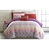 6 Piece Printed Reversible Complete Bed Set Tribal Ikat - Twin