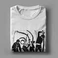 thumbnail image 5 of Camiseta negra y blanca con estampado de Sonic Youth y Humor para hombre, camiseta de algodón puro con cuello redondo, camiseta de manga corta con banda musical, idea de regalo, ropa, 5 of 5