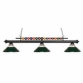 thumbnail image 5 of Z-Lite Shark 3 Light Billiard Light in Brushed Nickel, 5 of 7