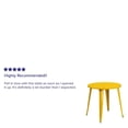 thumbnail image 2 of 30'' Round Black Metal Indoor-Outdoor Table, 2 of 4