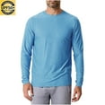 thumbnail image 3 of WMTBSRSW Men's Long Sleeve Sun Shirts UPF 50+ Tees Lightweight Breathable Fishing Running Rash Guard T-Shirts Outdoor Shirt Sport Undershirt, 3 of 7